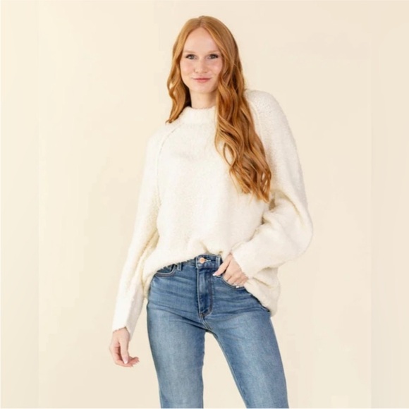 Free People Sweaters - Free People Teddy Sweater Tunic. NWOT sugar swirl